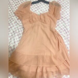 Light pink dress. Used twice.
